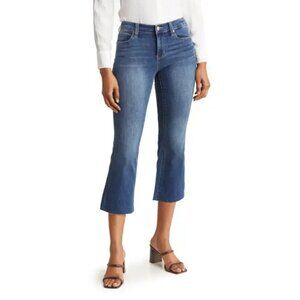 💕LIVERPOOL💕 Pamela Cropped Flare Jeans ~ Wystone 12/31 NWT